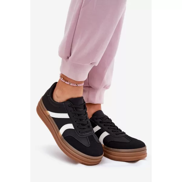  Damen-Sneaker BOTO 25SP26-9087 SCHWARZ 