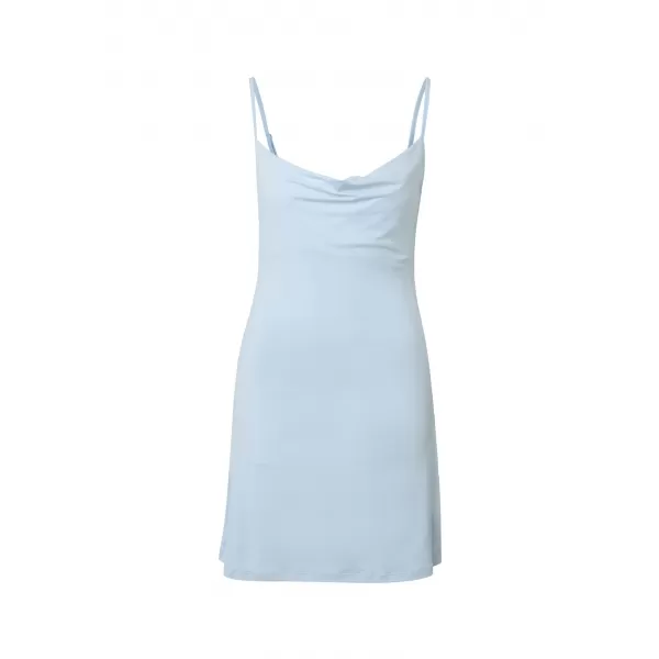  Kleid URBAN CLASSICS TB8182 BLAU EINFRIEREN 