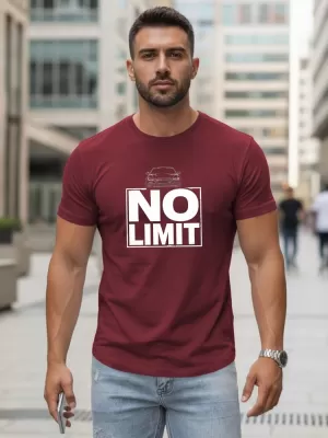 Herren-T-Shirt DSTREET NX0129R-BU BURGUND