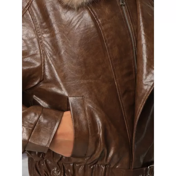  Damenjacke DSTREET TY5708 BRAUN 
