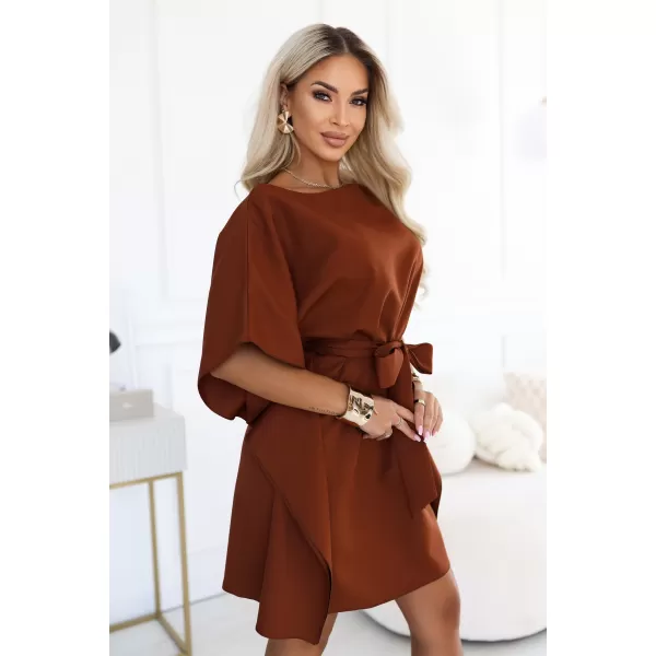  Kleid NUMOCO SOFIA 287-45 ZIMTBRAUN 