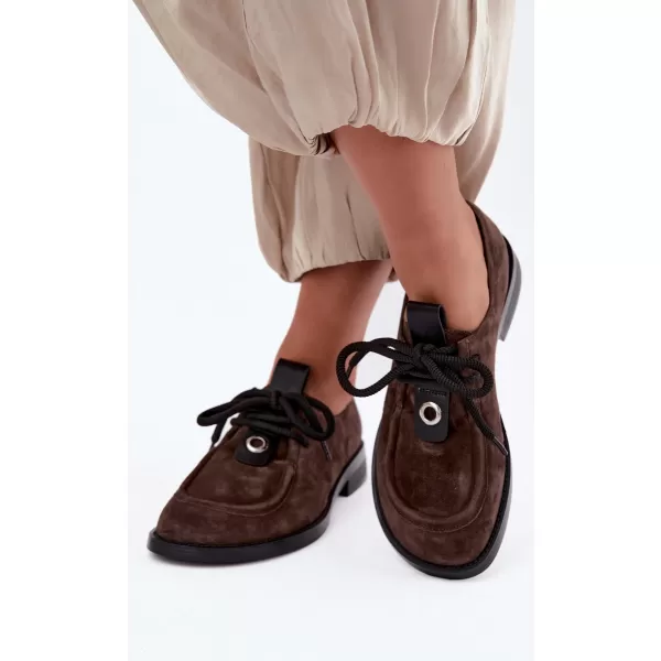  Damen-Stiefeletten D&A CR62-3460 KAFFEE 