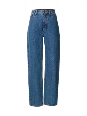 Damenhosen URBAN CLASSICS TB8142 MITTELTIEFBLAU GEWASCHEN