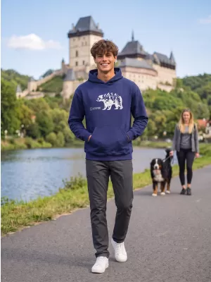Herren-Sweatshirt ALTISPORT ALM193422 MITTERNACHTSBLAU