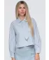 Damenhemd OMBRE OW-SH-E0069 GRAU
