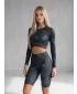 Premium-Overknee-Leggings für Damen (neue Größen) ALTISPORT VOJ/ALW072LEG06 SCHWARZ