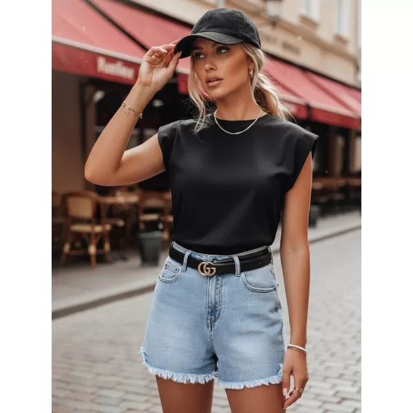  Damen-T-Shirt DSTREET RY2497 SCHWARZ 