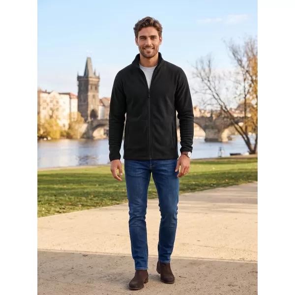  Fleece-Sweatshirt für Herren ALPINE PRO SIUS 4 SCHWARZ 