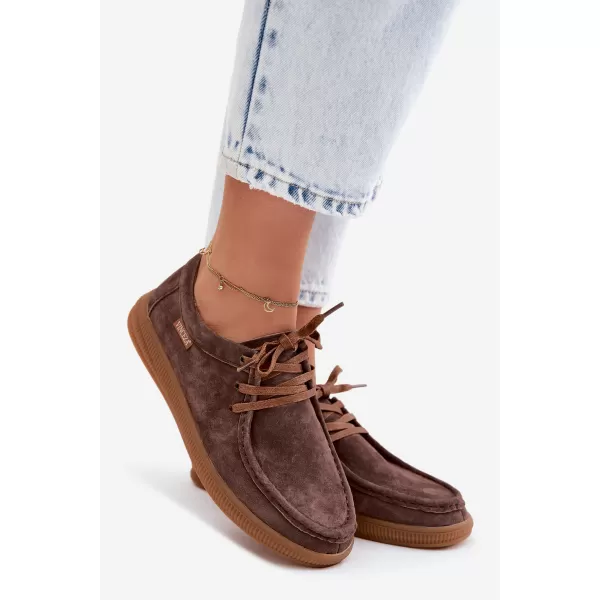  Damen-Stiefeletten VINCEZA 95391 BRAUN 