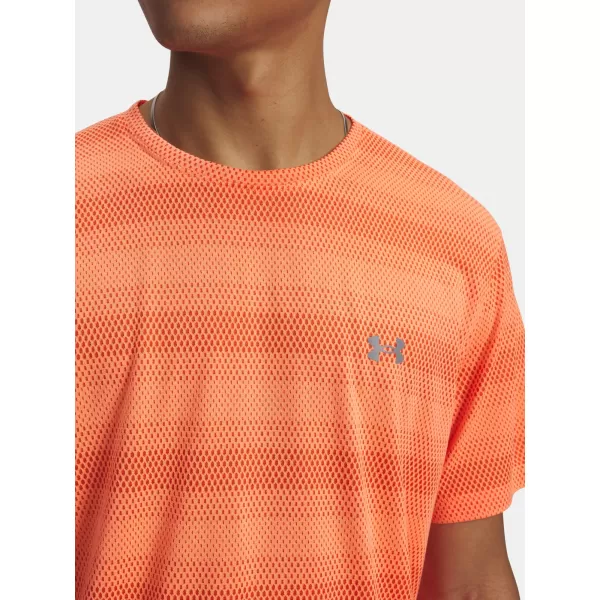  Herren-T-Shirt UNDER ARMOUR VELOCITI SS 6009517-824 ORANGE 