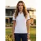 Damen-T-Shirt mit Kragen MALFINI FOCUS 233 WEIß