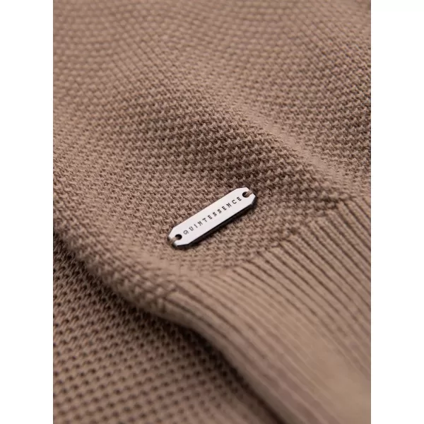  Herren-Poloshirt OMBRE OM-POSS-0178 HELLBRAUN 