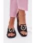Damensandalen S.BARSKI KV51-003 SCHWARZ