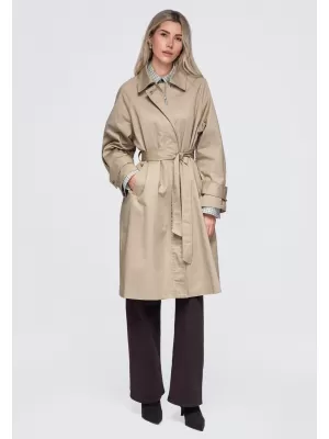 Damenmantel OMBRE OW-CT-E0002 BEIGE