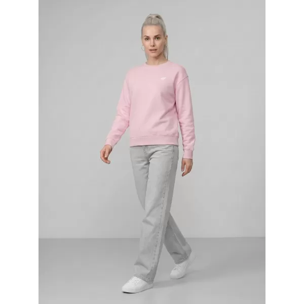  Damen-Sweatshirt 4F WMM00TSWSF2534 HELLROSA 
