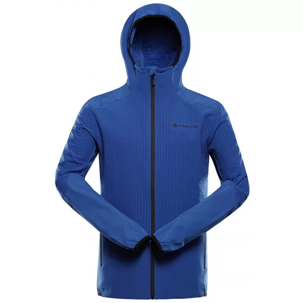  Warmes Herren-Sweatshirt ALPINE PRO HURAM KLASSISCHES BLAU 