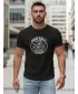 Herren-T-Shirt DSTREET NX5007R-BK SCHWARZ