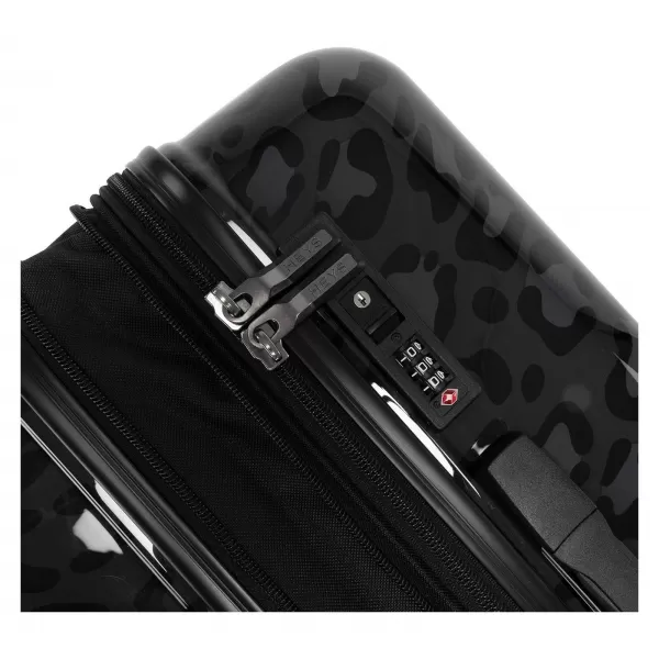  Koffer HEYS Elite M SCHWARZER LEOPARD 