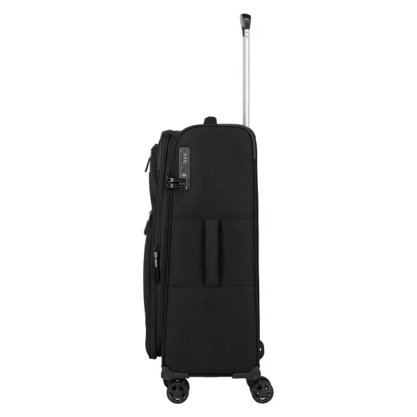  Koffer TRAVELITE Kick Off 4w M exp SCHWARZ 