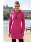 Erweitertes Damen-Sweatshirt ALTISPORT ALW091419 MAGENTA