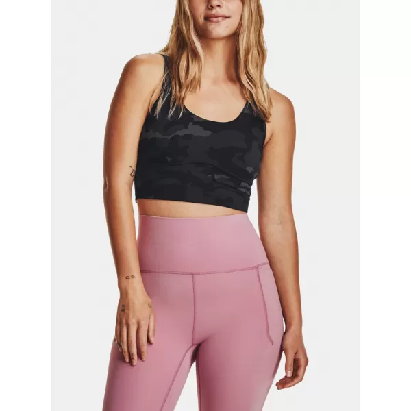  Damen-Tanktop UNDER ARMOUR MERIDIAN FITTED CROPTANKPRNT 1380983-021 SCHWARZ 