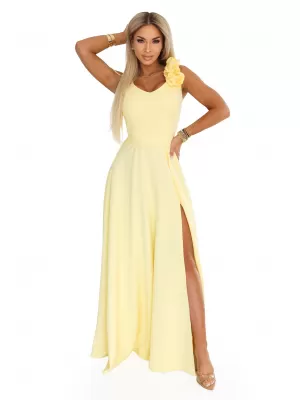 Kleid NUMOCO 643-5 BUTTERGELB