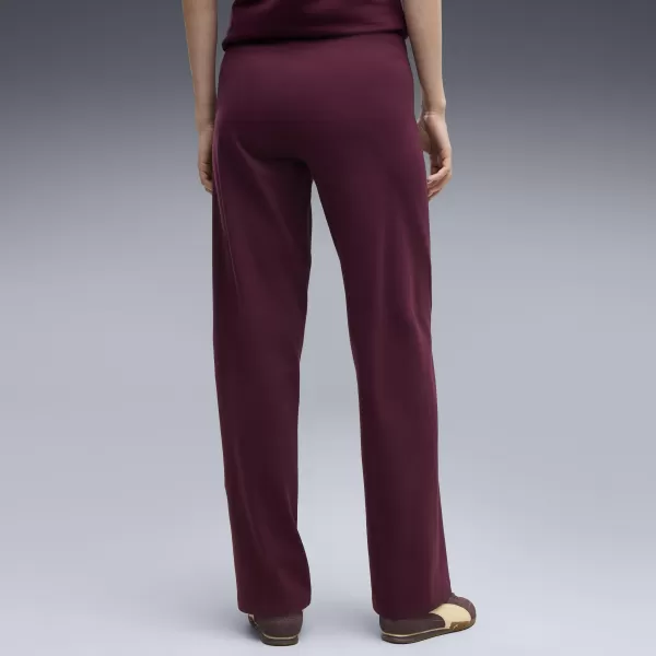  Leggings für Damen PUMA ESS SMALL NO. 1 LOGO HIGH-WAIST STRAIGHT 68242924 RUBINROT 