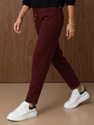 Damenhosen DSTREET UY3213 BURGUND