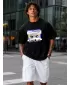 Herren-T-Shirt DSTREET NX1037R-BK-O SCHWARZ