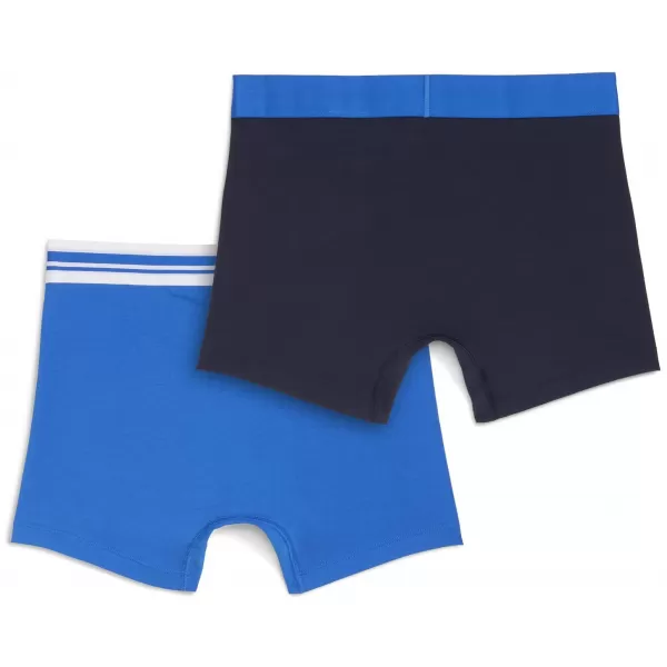  Herren-Boxershorts PUMA MEN EVERYDAY PLACED LOGO BOXER 2P 93847603 BLAUE KOMBINATION 