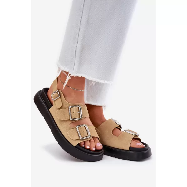 Damensandalen BIG STAR SHOES RR274665 BEIGE 