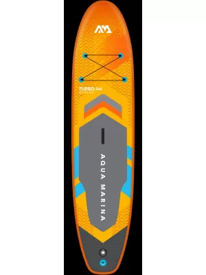 Paddleboard mit Motor AQUA MARINA GO Turbo 366 ORANGE