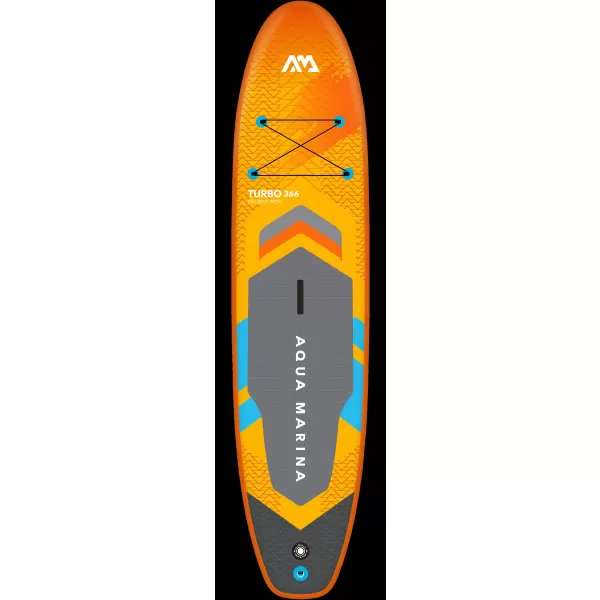  Paddleboard mit Motor AQUA MARINA GO Turbo 366 ORANGE 