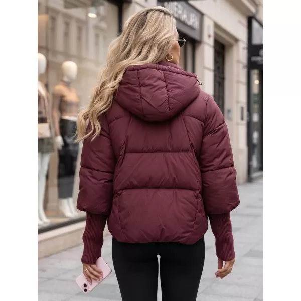  Damenjacke DSTREET TY5898 BURGUND 