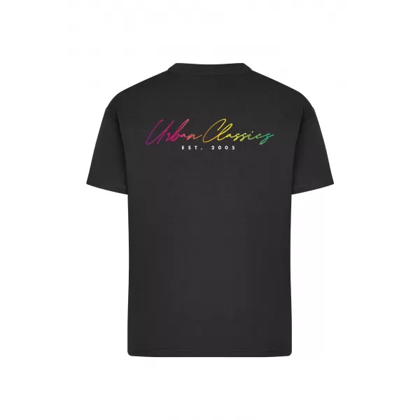 Damen-T-Shirt URBAN CLASSICS TB8754 SCHWARZ 