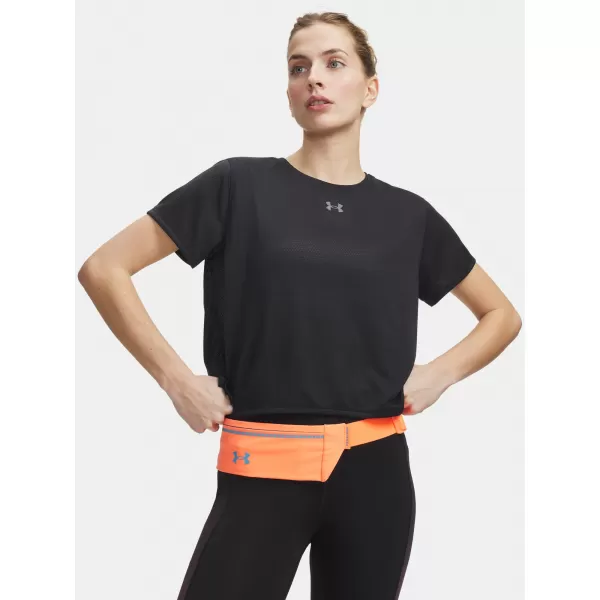  Damen-T-Shirt UNDER ARMOUR VELOCITI SHORTSLEEVE 6009540-001 SCHWARZ 