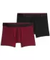 Herren-Boxershorts PUMA MEN GRAPHICAL PRINT BOXERS 2P 94780402 ROTE KOMBINATION