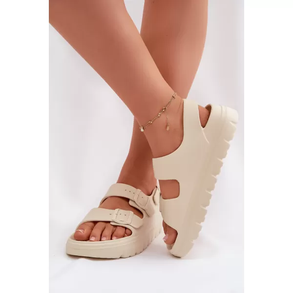  Damensandalen BIG STAR SHOES TT274A032 BEIGE 