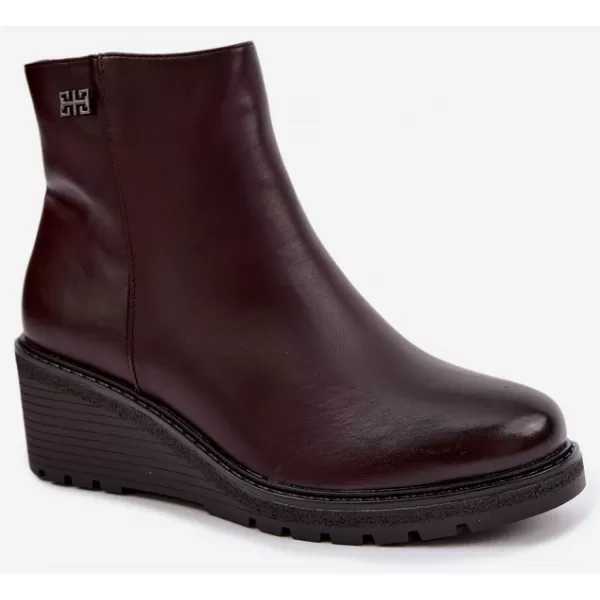  Damen-Stiefeletten BOTO RMR2510-2 SCHOKOLADE 