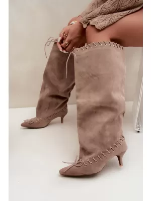 Damenstiefel BOTO 2597A KHAKI