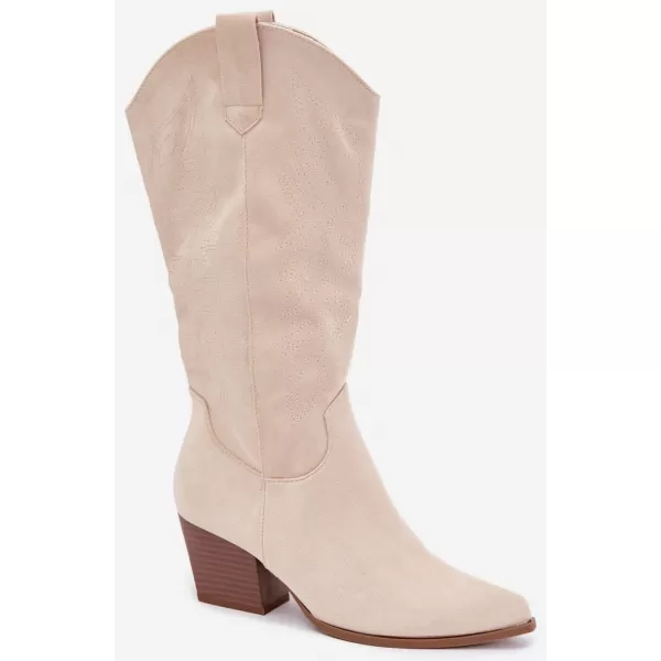  Damenstiefel BOTO 7627A CREME 