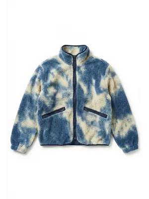 Damenjacke URBAN CLASSICS TB8505-22939 BLAUES BATIKMUSTER