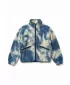 Damenjacke URBAN CLASSICS TB8505-22939 BLAUES BATIKMUSTER