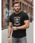 Herren-T-Shirt DSTREET NX0142R-BK SCHWARZ