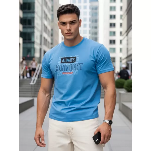  Herren-T-Shirt DSTREET RX5408 BLAU 