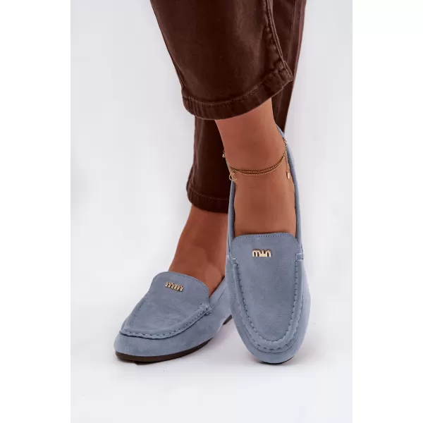  Damenmokassins BOTO QQ-273 BLAU 