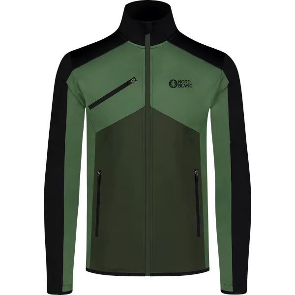  Powerfleece-Sweatshirt für Herren NORDBLANC CUSP NBSFM8334 GRÜN 