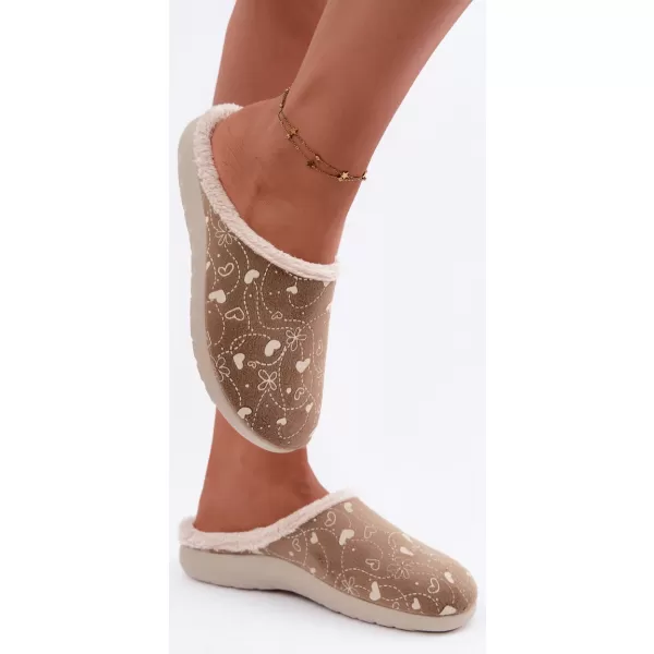  Damenhausschuhe INBLU ET000041 BEIGE 