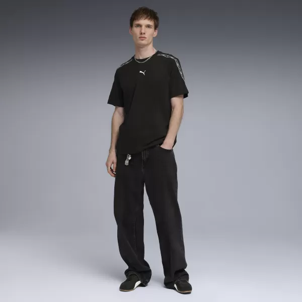  Herren-T-Shirt PUMA ESS TAPE TEE 69169301 PUMA SCHWARZ 