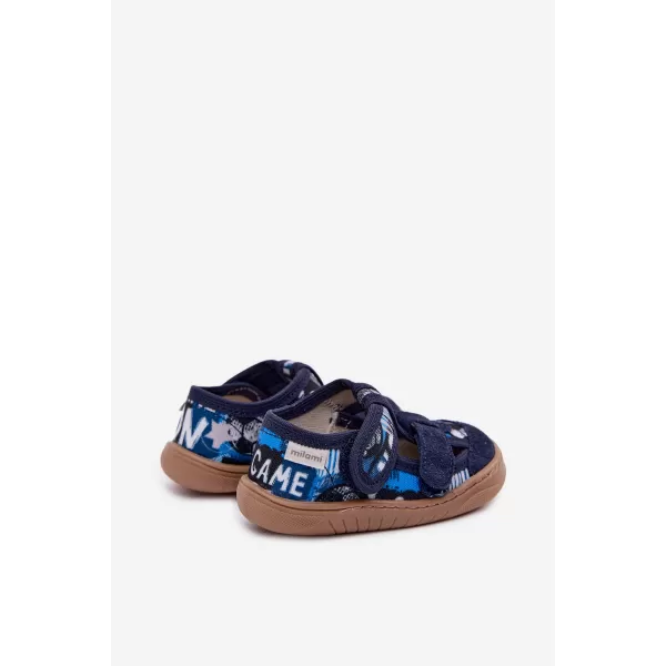  Barfußsandalen für Kinder MILAMI BF10/BR-31 BLAU 